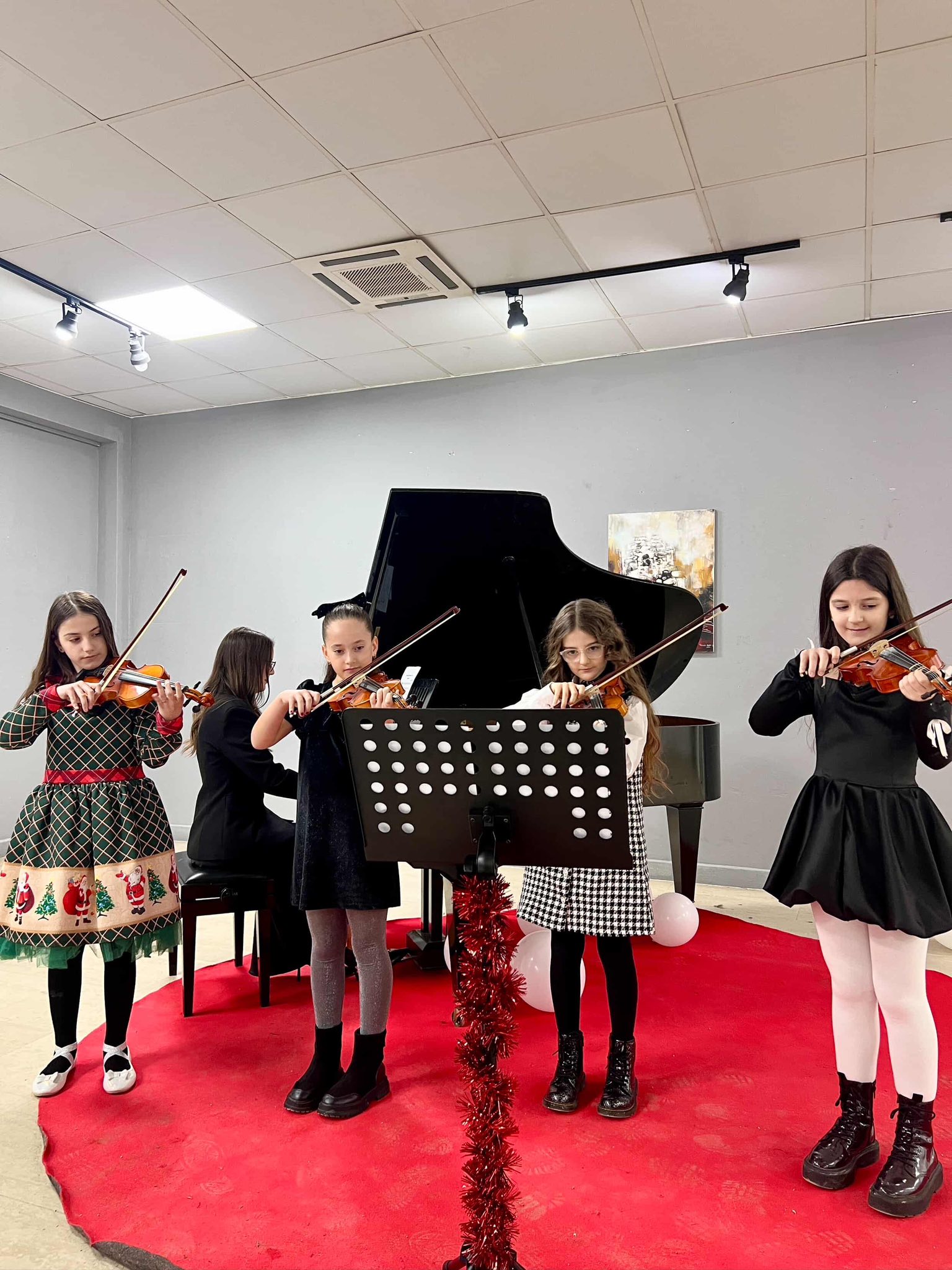 Koncerti i klasës së violinës dhe pianos