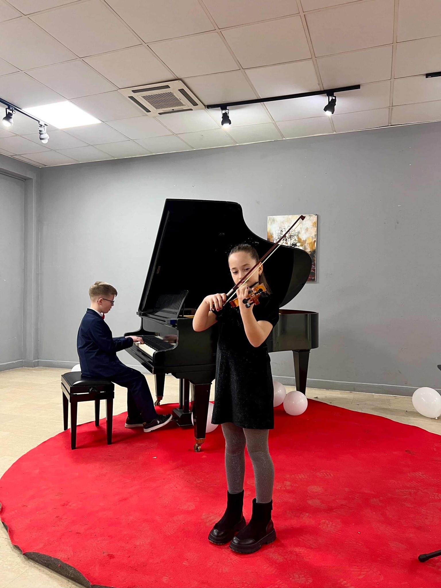 Koncerti i klasës së violinës dhe pianos