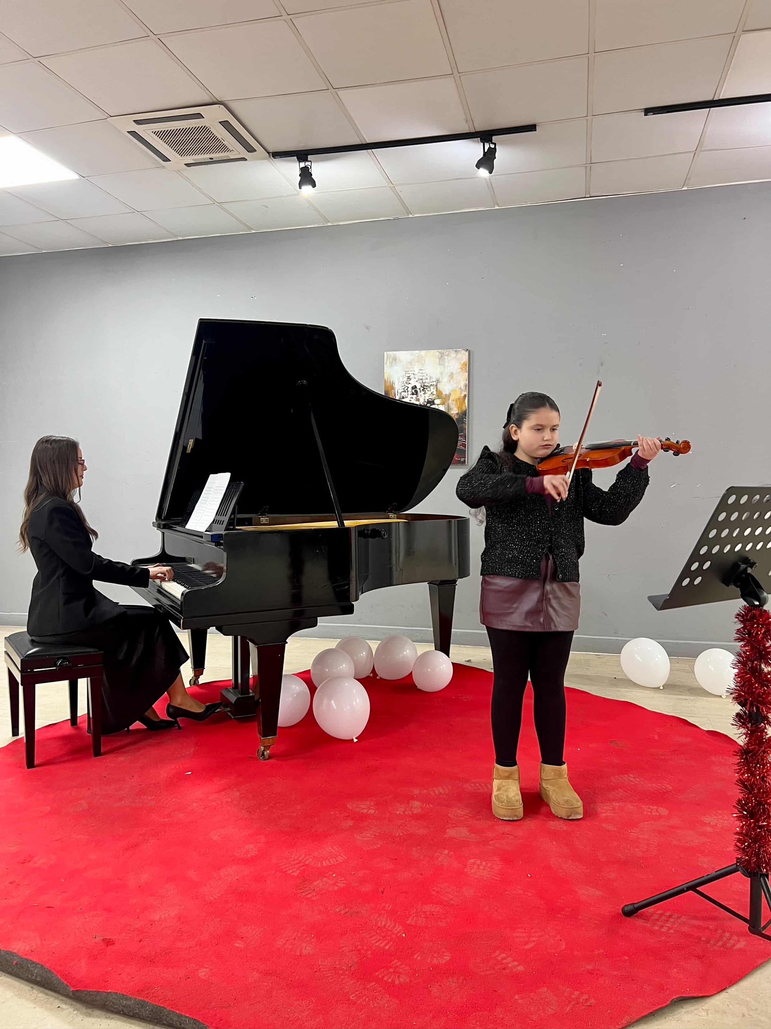 Koncerti i klasës së violinës dhe pianos
