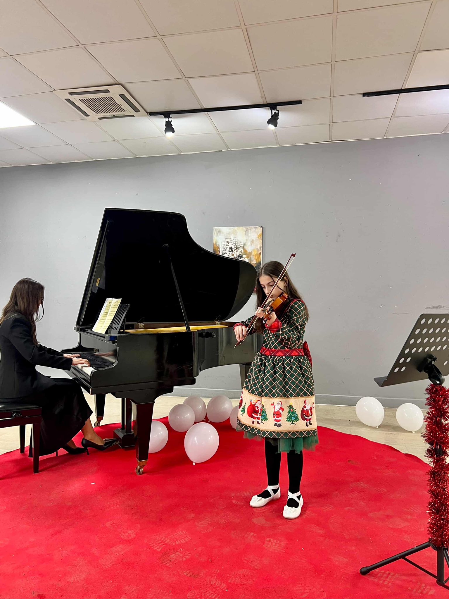 Koncerti i klasës së violinës dhe pianos