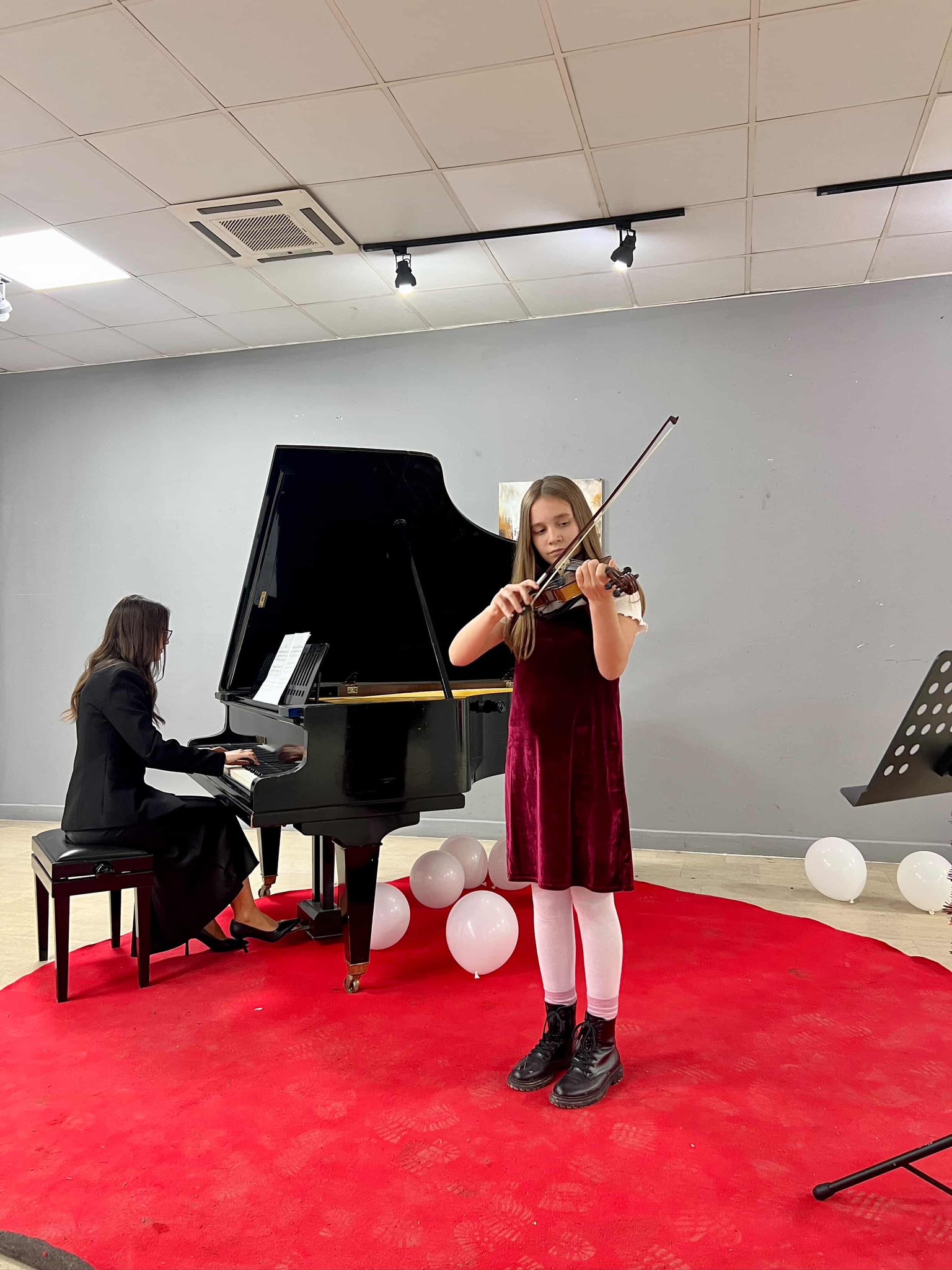 Koncerti i klasës së violinës dhe pianos
