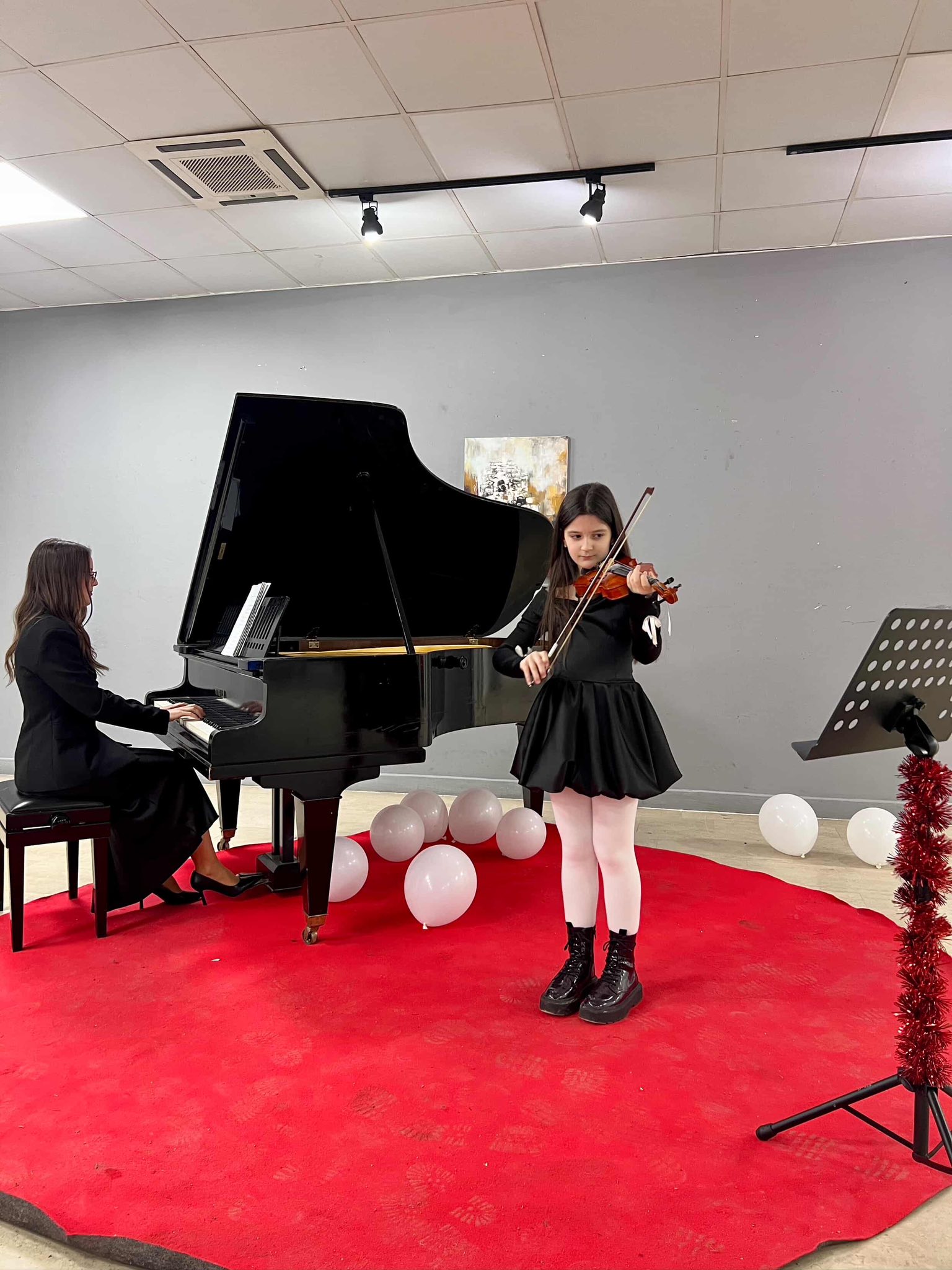 Koncerti i klasës së violinës dhe pianos