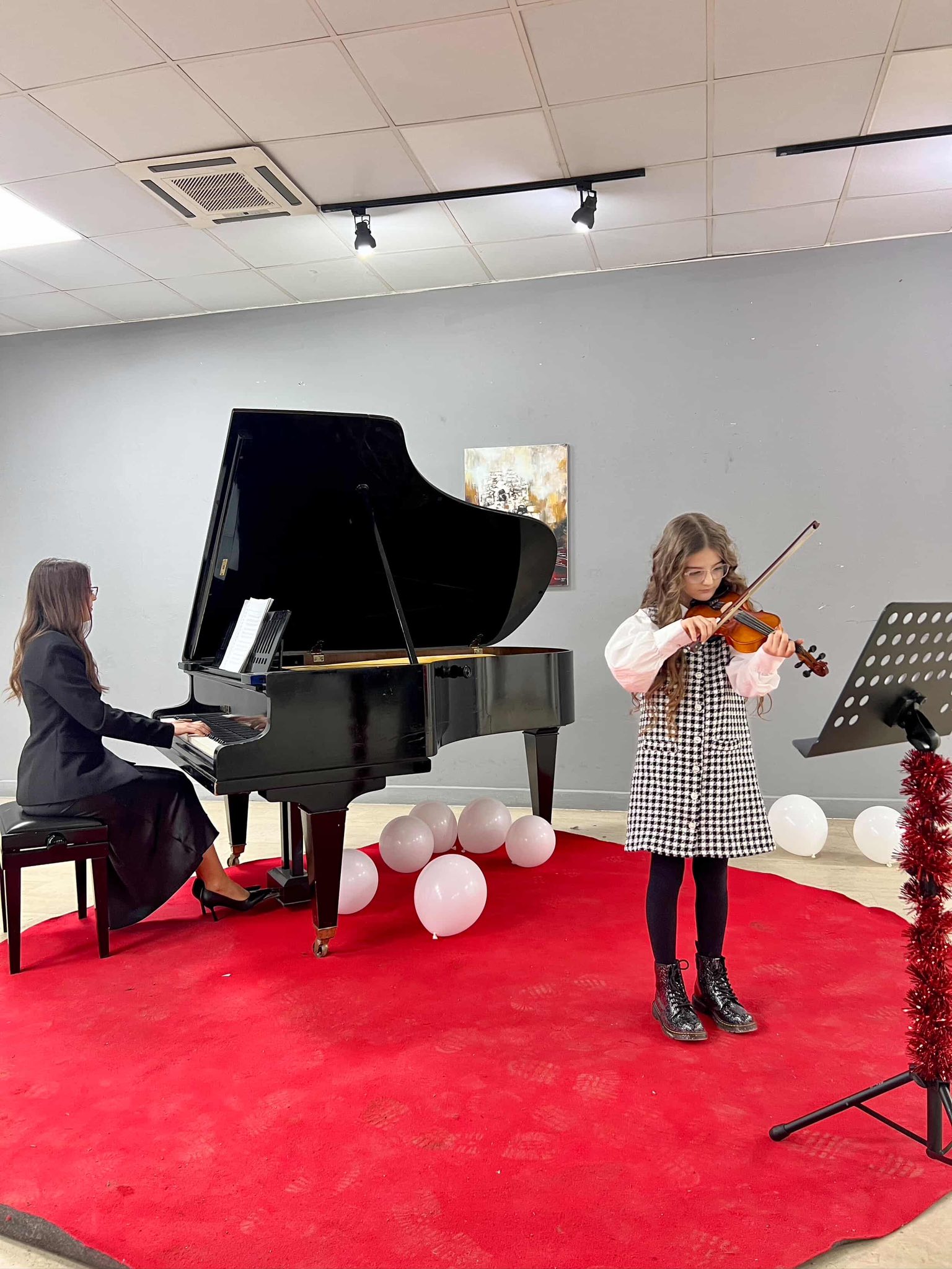 Koncerti i klasës së violinës dhe pianos