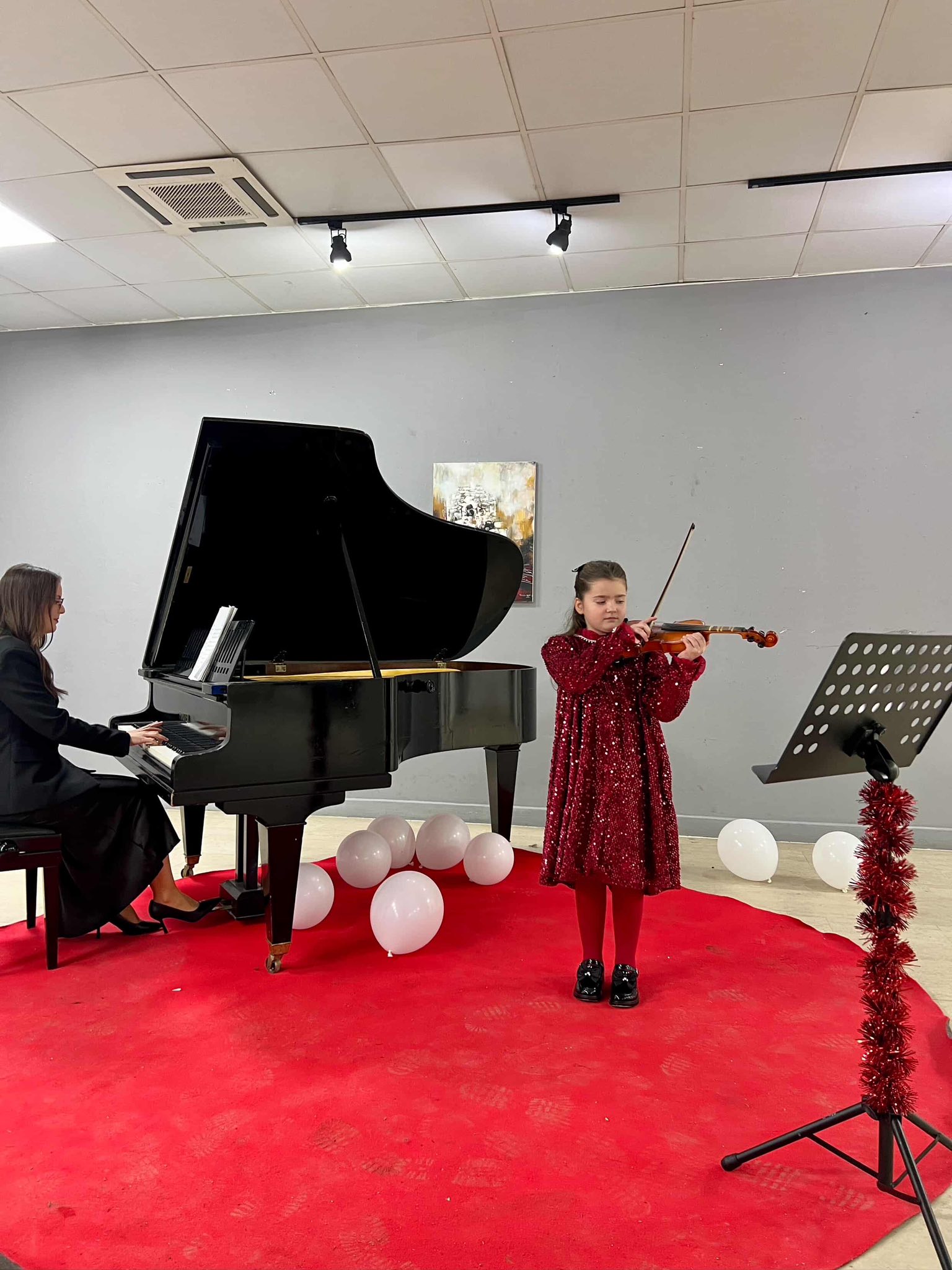 Koncerti i klasës së violinës dhe pianos
