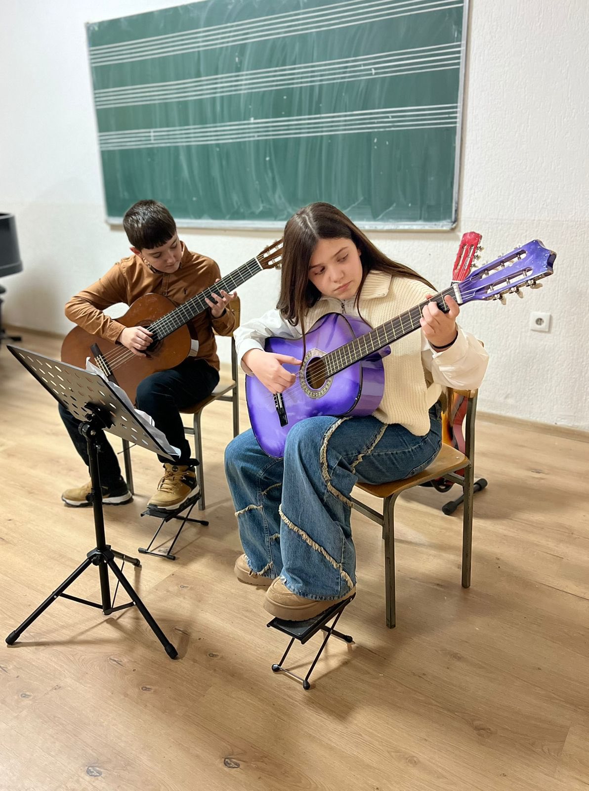 Koncerti i klasës së violinës dhe kitarës