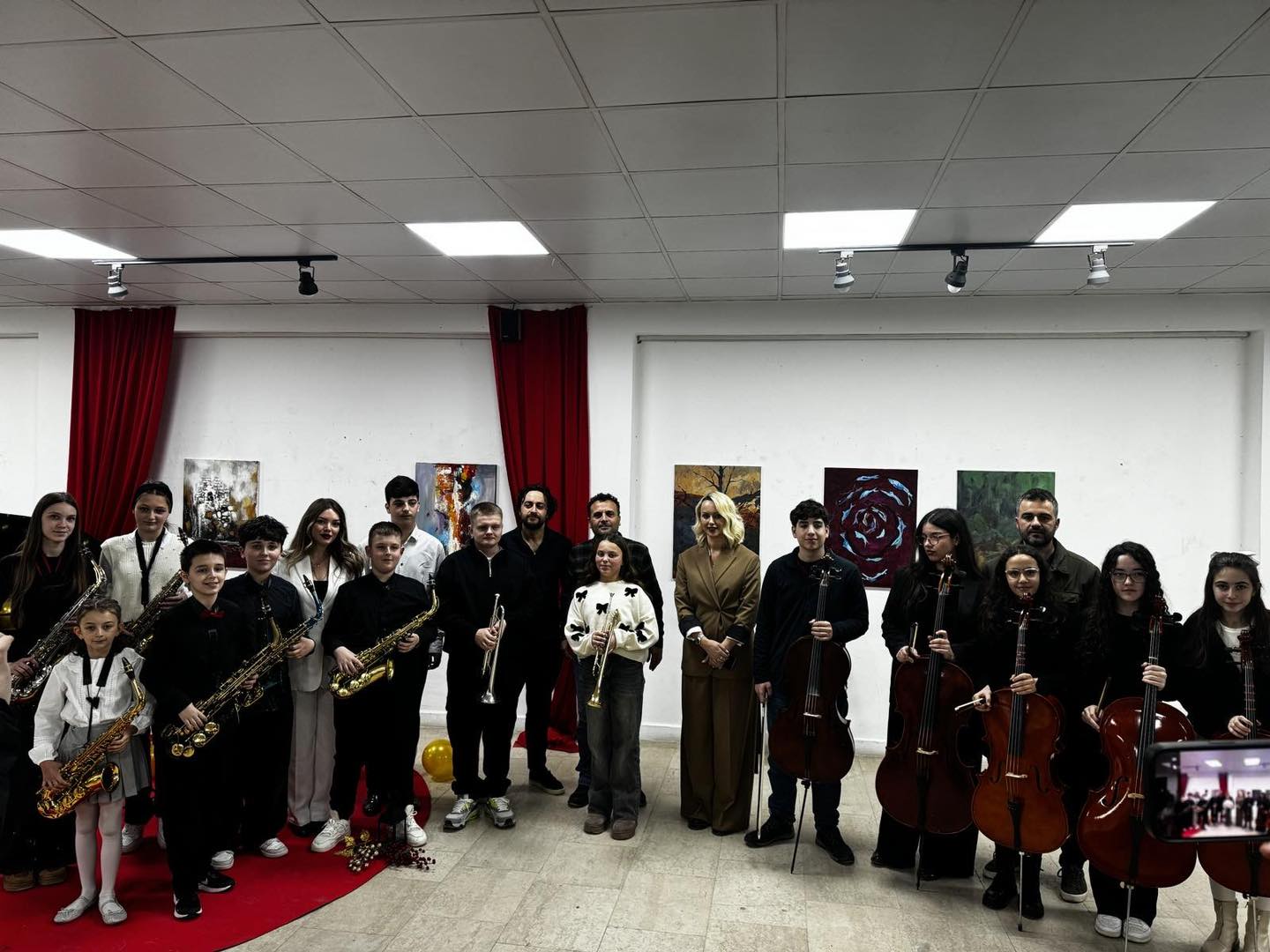 Koncert Trompete, Violoncelo, Saksafon