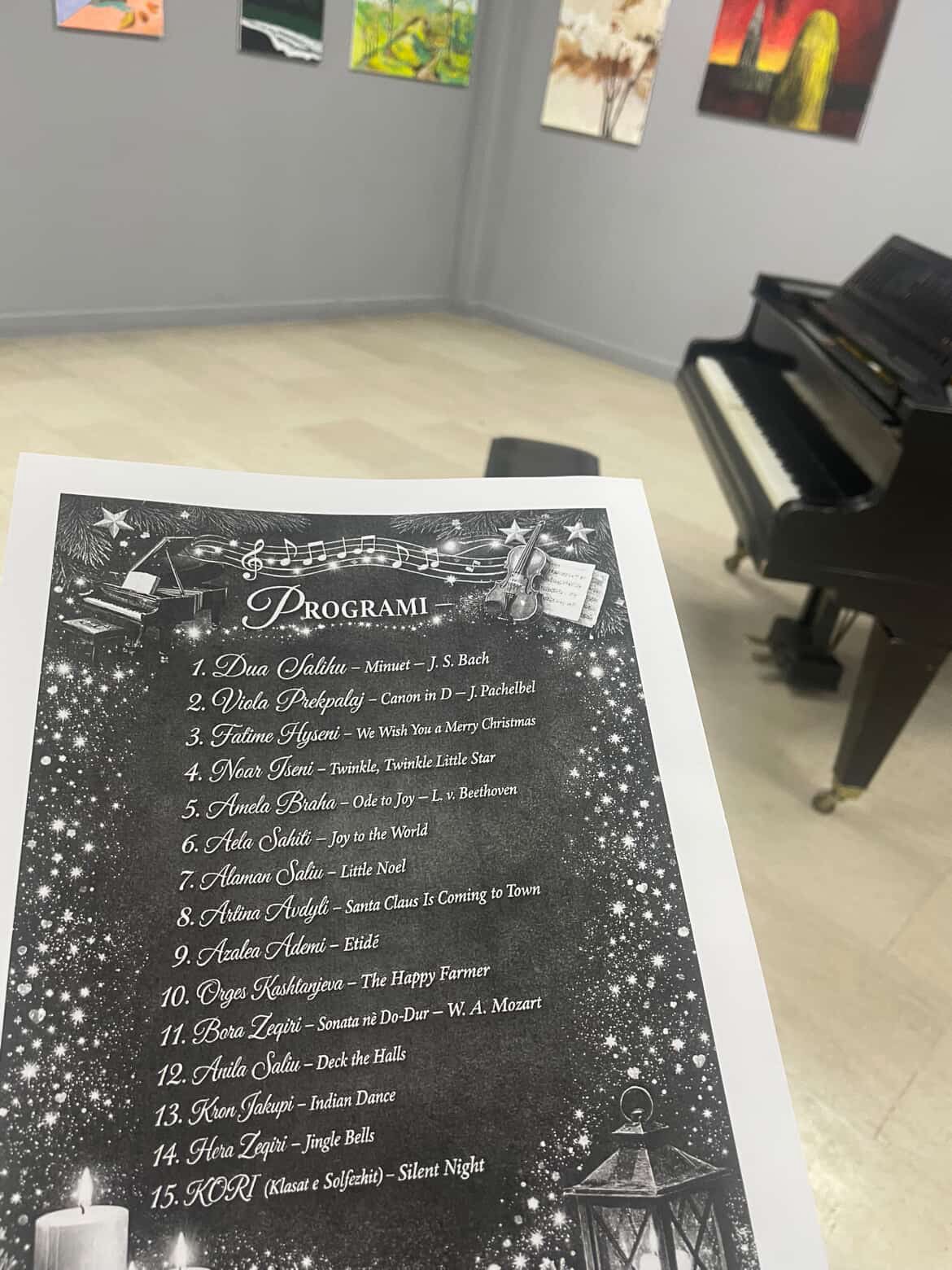 Koncert Violine, Piano