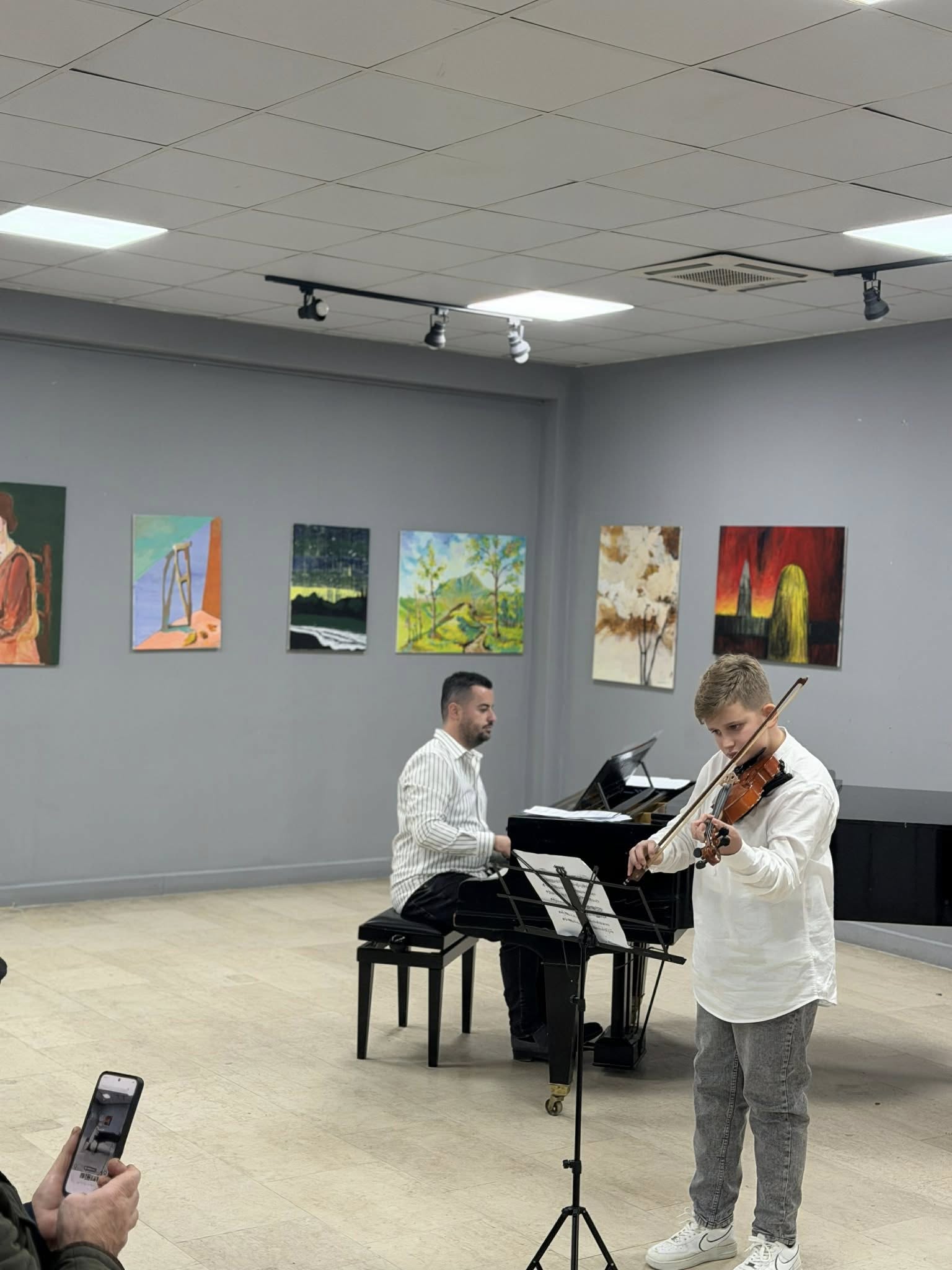 Koncert Violine, Piano