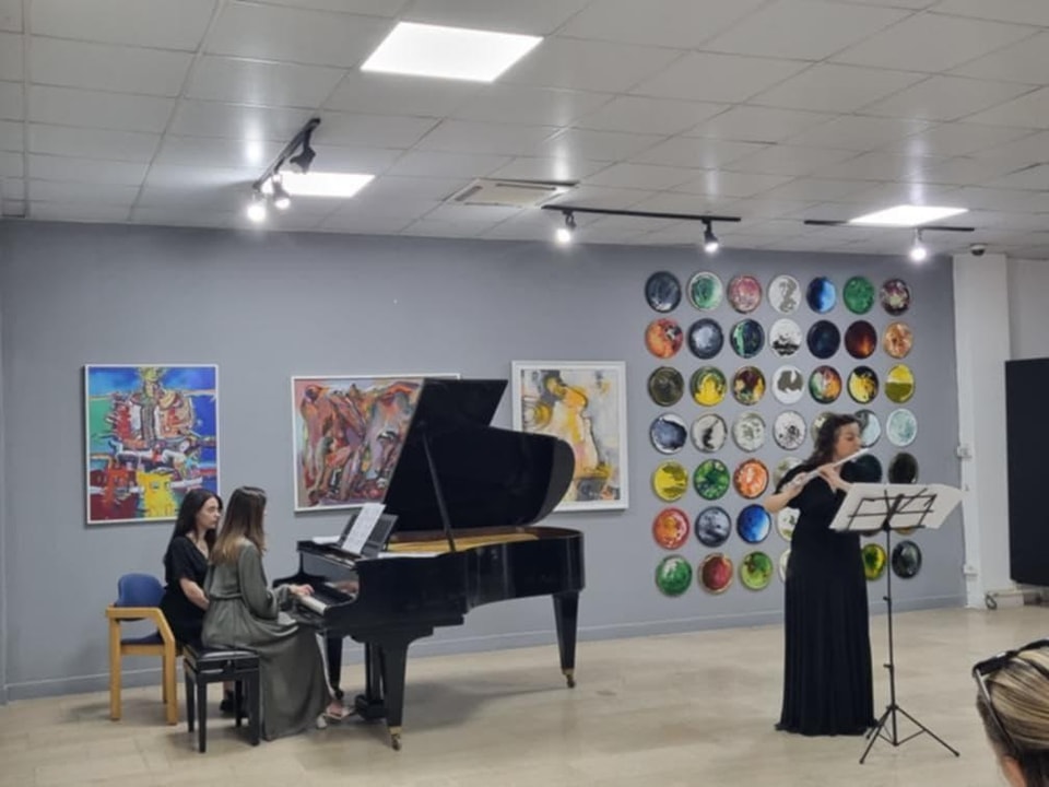 Koncert,  prof.Ardita Lubishtani Hasani, prof.Shkurte Vranovci