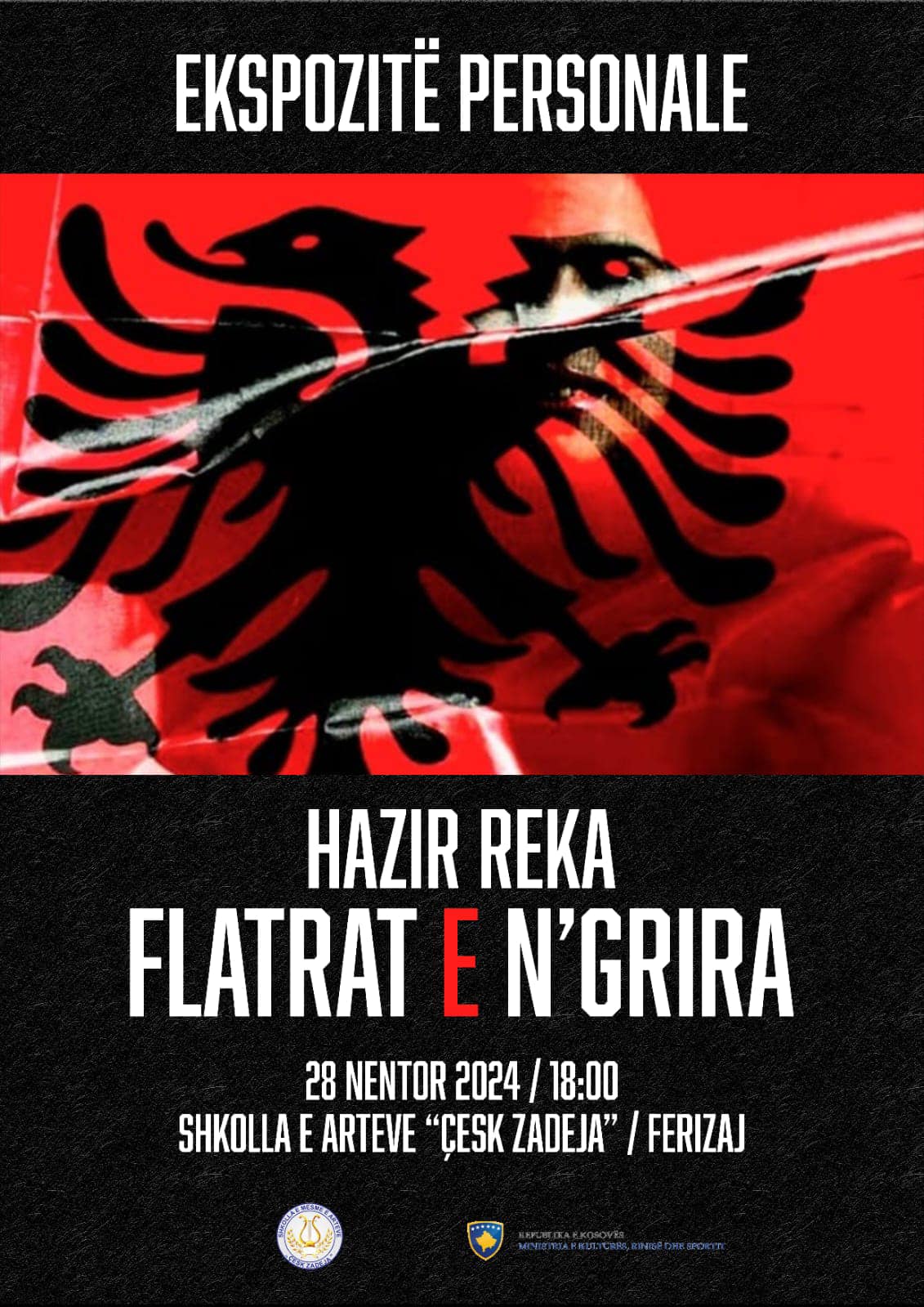 Ekspozita "Flatra te n'Grira" nga maestro Hazir Reka